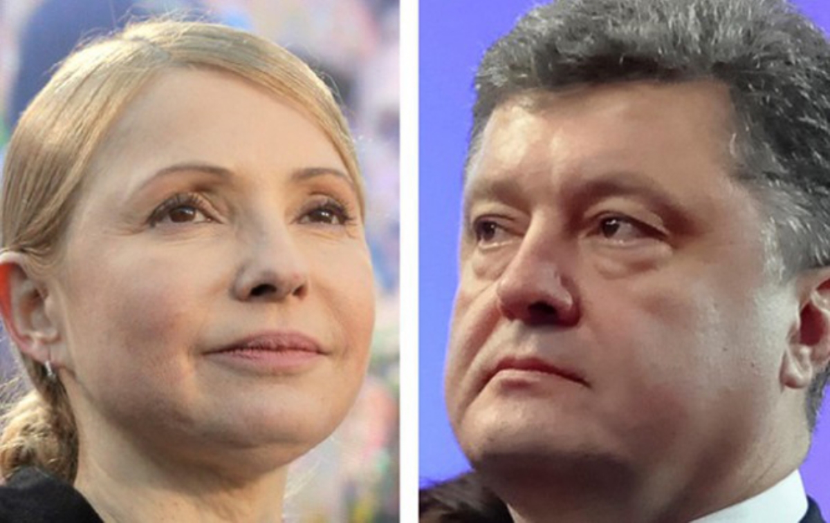 Опрос: Порошенко во втором туре вдвое опережает Тимошенко