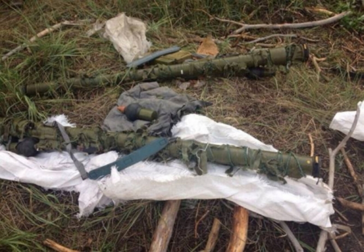 На Харьковщине обнаружен тайник с оружием террористов