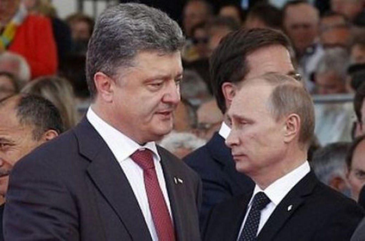 Тема ночной беседы Порошенко и Путина стала известна журналистам