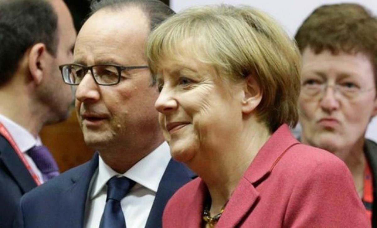 Меркель и Олланд пообещали, что ЕС выполнит свою роль в соглашении по газу между Украиной и РФ