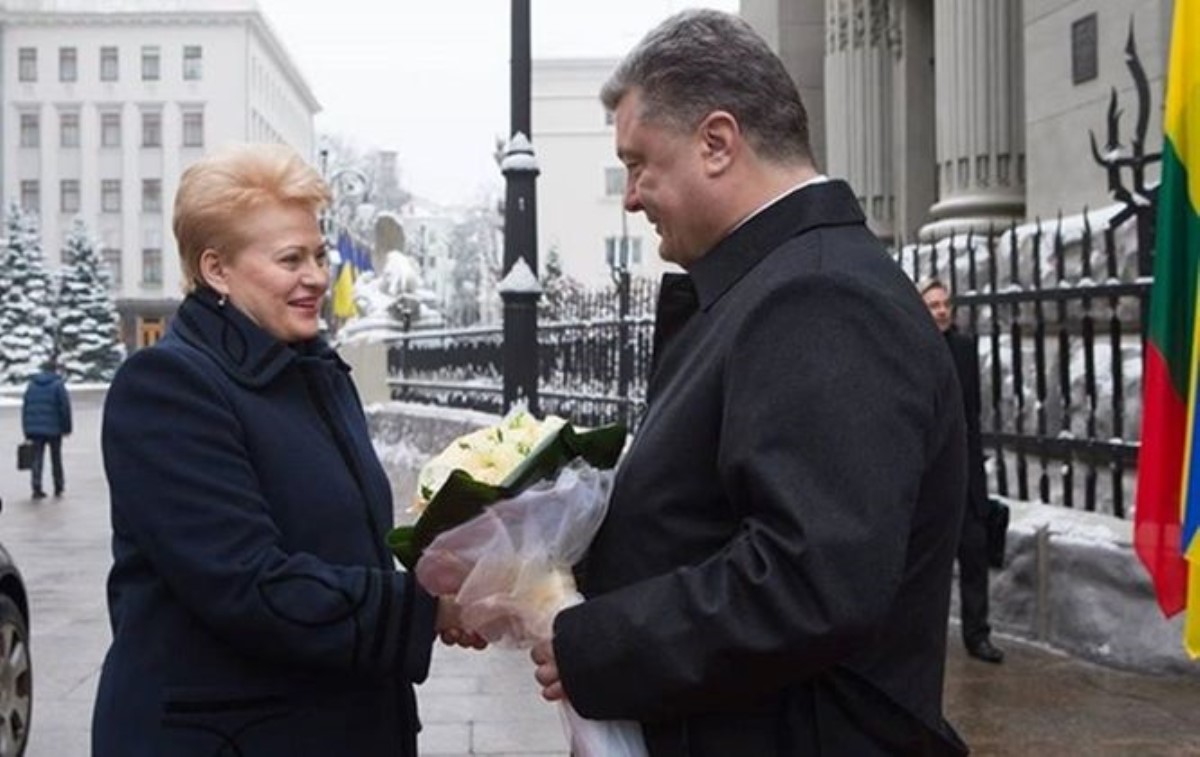Президент Литвы уже в Киеве