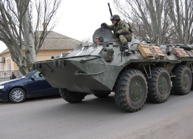 Войска РФ отошли из Херсонской области в Крым