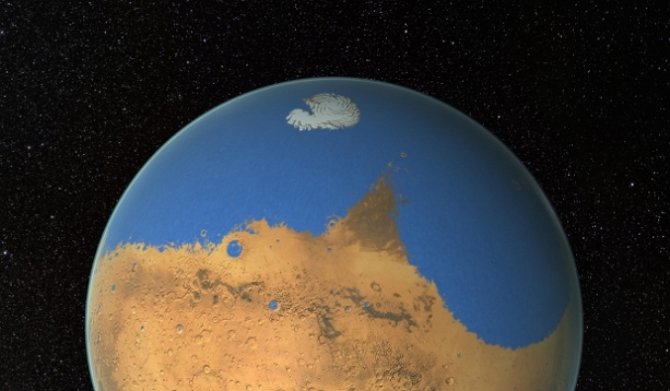 19% поверхности древнего Марса занимал океан - ученые