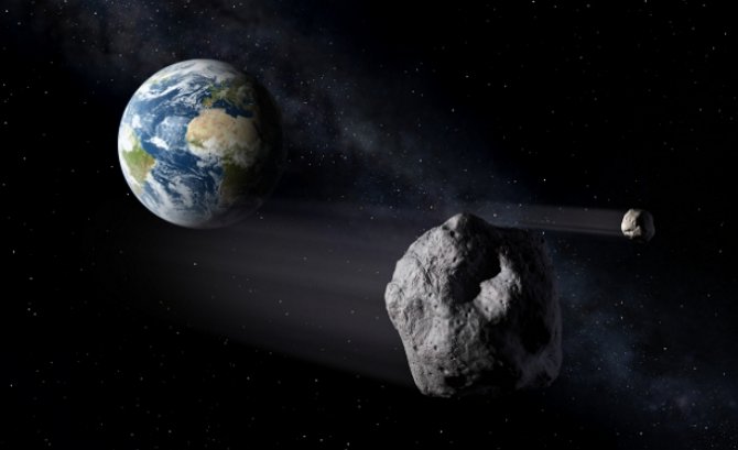 С Землей разминулся 520-метровый астероид