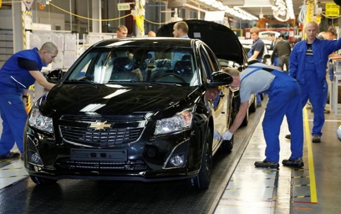 Автопроизводство в Украине за год сократилось на 86%