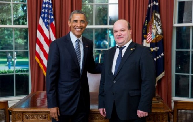 Новый посол Украины в США Чалый вручил верительные грамоты Обаме