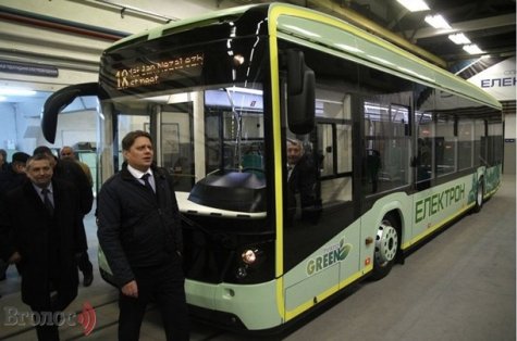 Во Львове изготовили первый украинский электробус