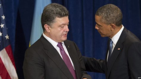 Порошенко поблагодарил Обаму за выделение средств Украине