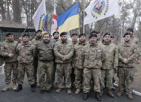 «Грузинский национальный легион» влился в состав батальона «Киевская Русь»