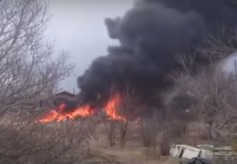 В России разбился штурмовик Су-25