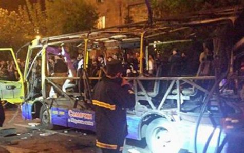 В Ереване в автобусе произошел взрыв, есть погибшие
