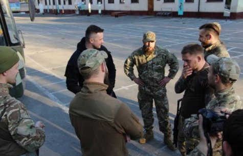 В Одессу прибыли бойцы полка "Азов"