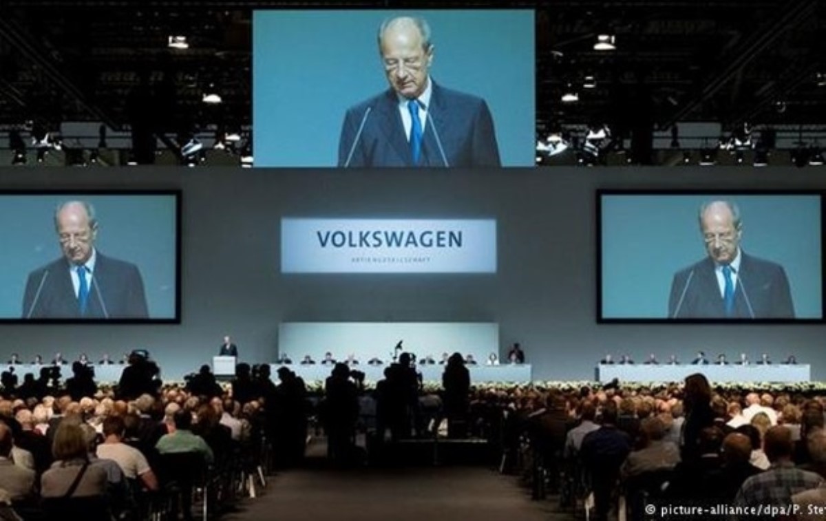 Volkswagen принес извинения за "дизельный скандал"