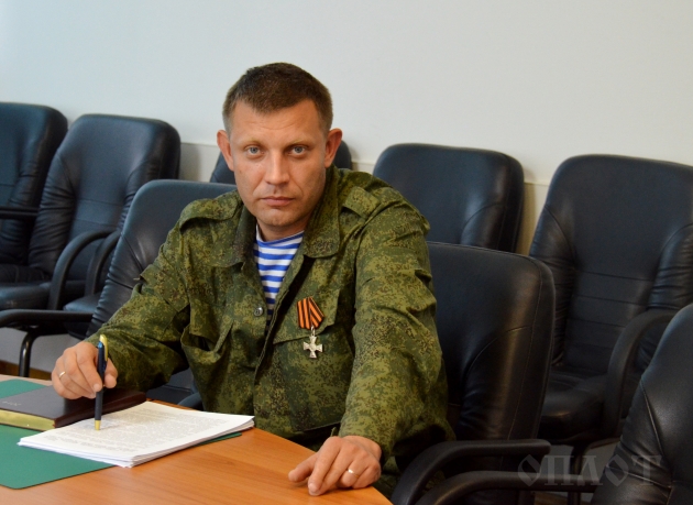Захарченко назвал убийство "Моторолы" "объявлением войны ДНР"