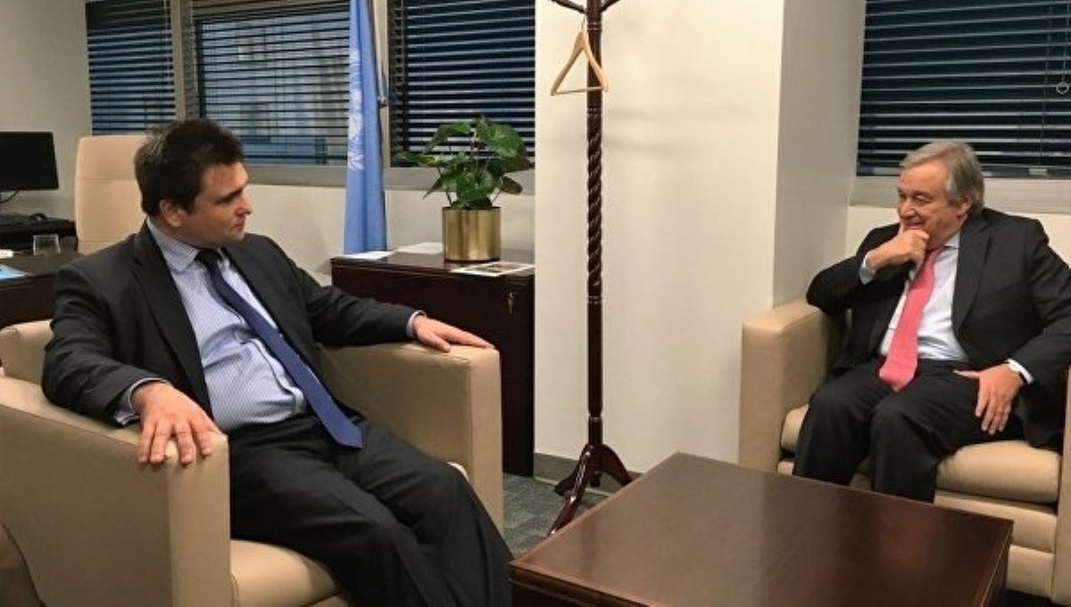 Климкин обсудил с новым генсеком ООН украинские проблемы