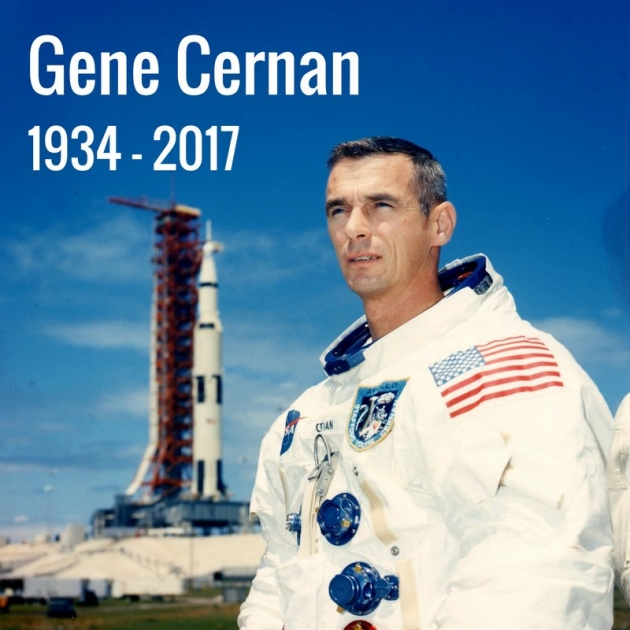 Умер последний побывавший на Луне американский астронавт