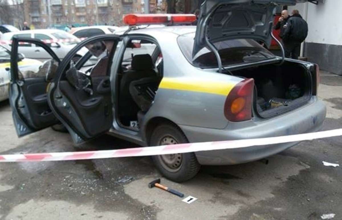 В Киеве ограбили инкассаторов