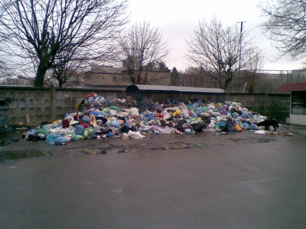 Во Львове снова критическая ситуация с вывозом мусора