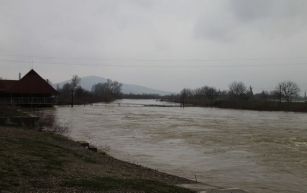 В Украине наблюдается подъем уровня воды в крупных реках