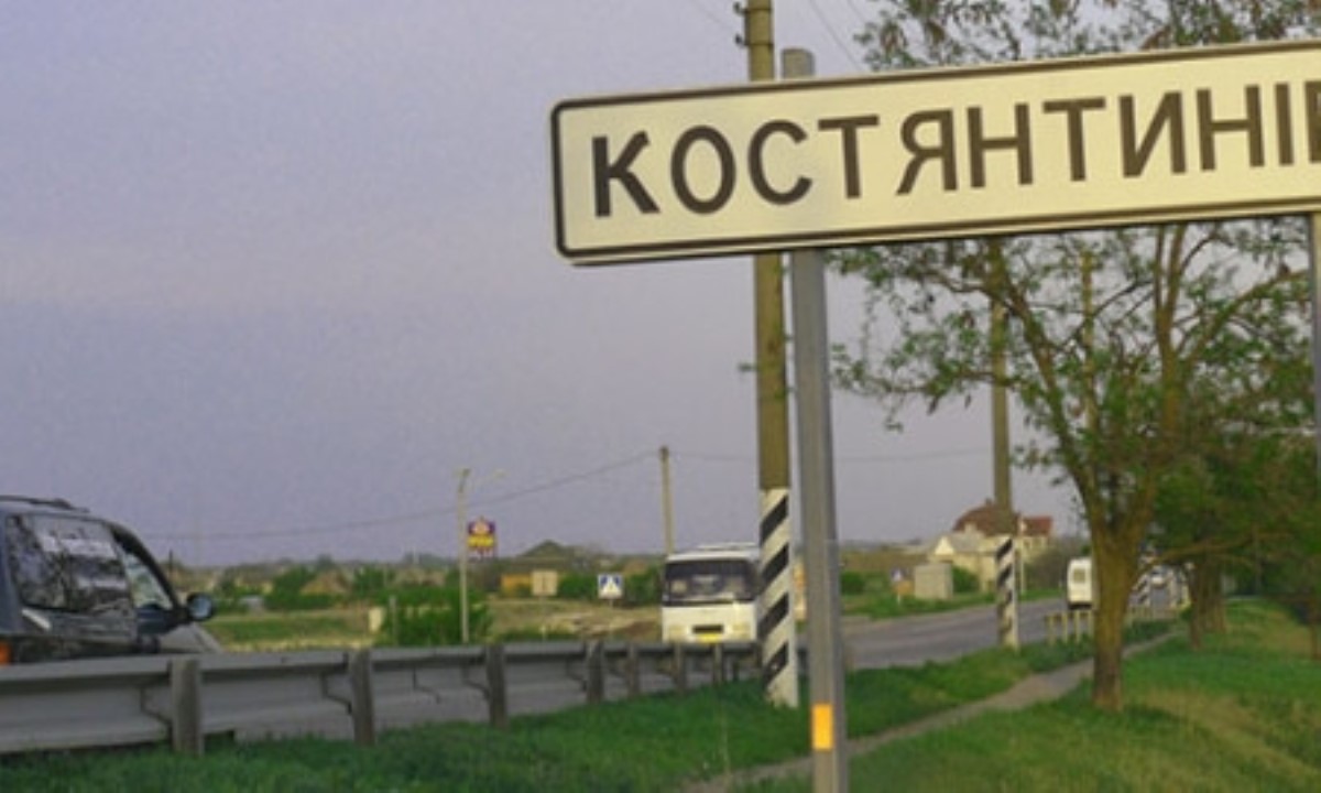 В Константиновке произошло ДТП с участием военнослужащего ВСУ