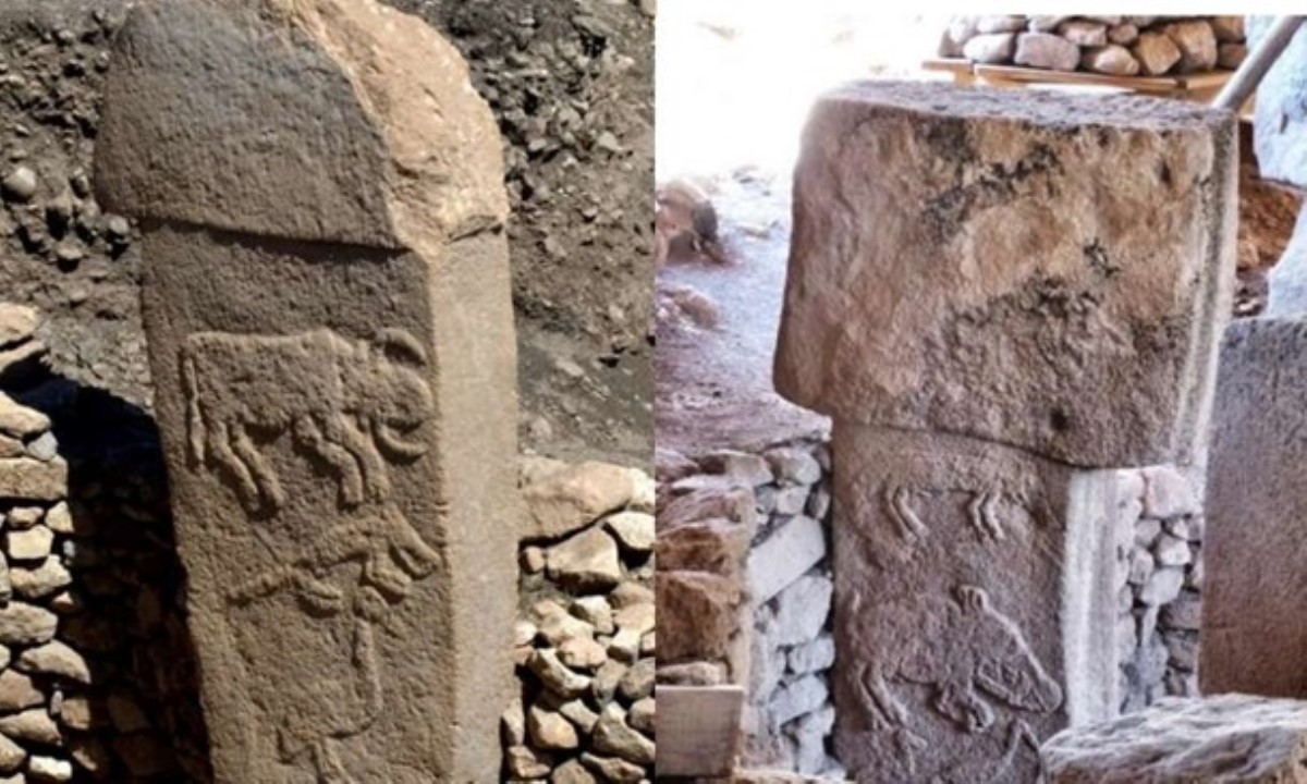 Обнаружены древние столбы с рисунками о глобальной катастрофе