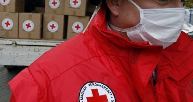 Красный Крест отправил в ОРДЛО 18 грузовиков с гуманитаркой
