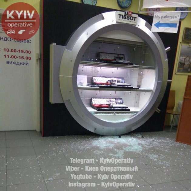 Под носом у СБУ: в Киеве произошло дерзкое ограбление