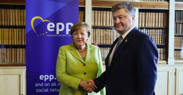 Стало известно, о чем говорили Порошенко и Меркель в Брюсселе