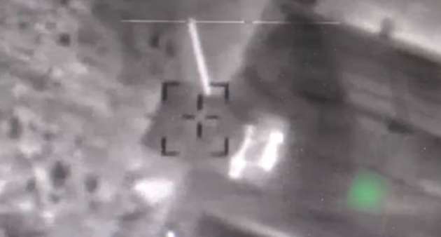 Появилось видео авиаудара Израиля по силам Асада в Сирии