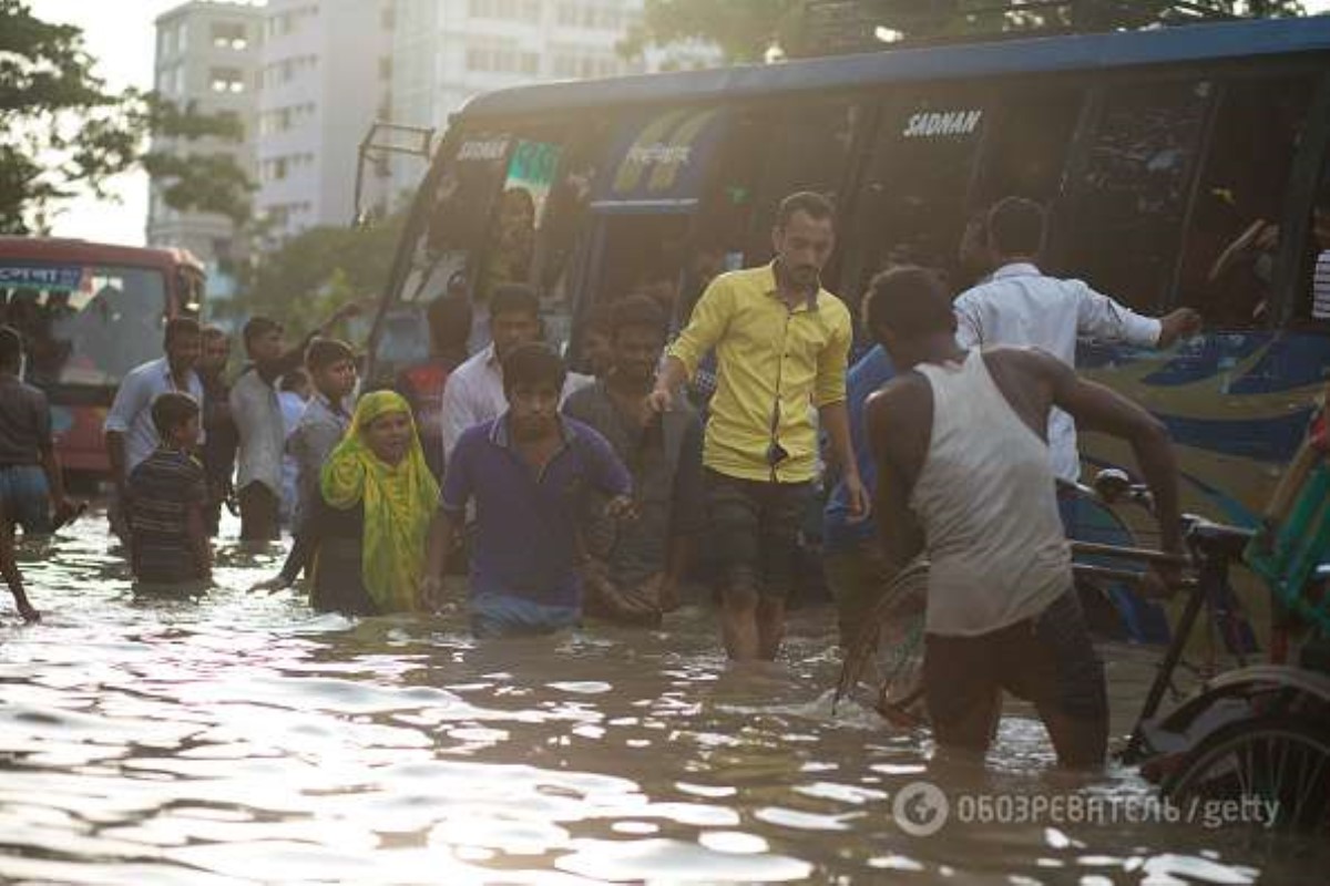 Индию накрыло мощнейшее наводнение