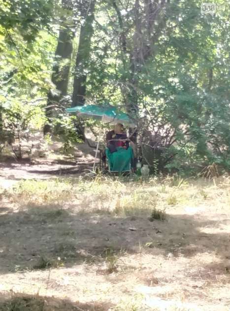 Одессит оставил свою мать на инвалидной коляске "жить" в парке