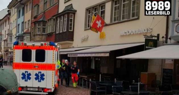 Преступник напал с бензопилой на прохожих в Швейцарии