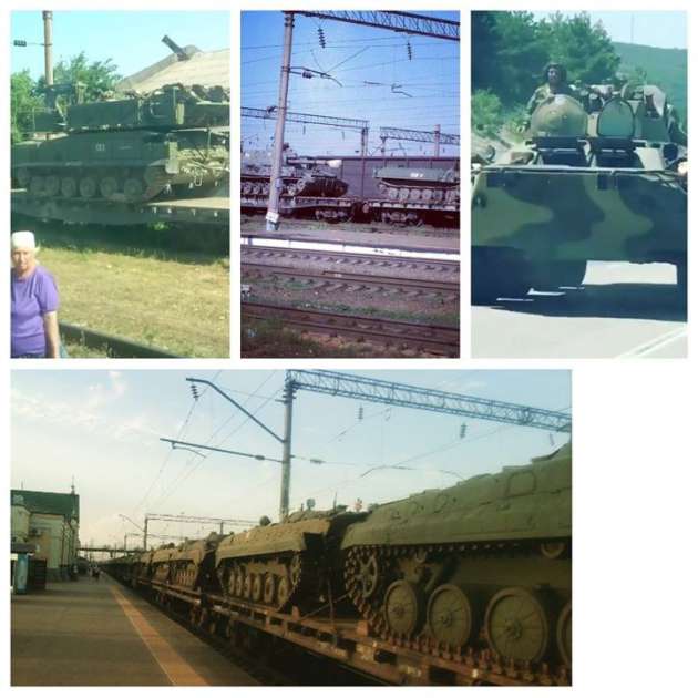 "Запад-2017": в сети показали фото российских танков у границ Украины