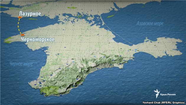 У херсонца, который на матрасе попал в Крым, начались проблемы со здоровьем