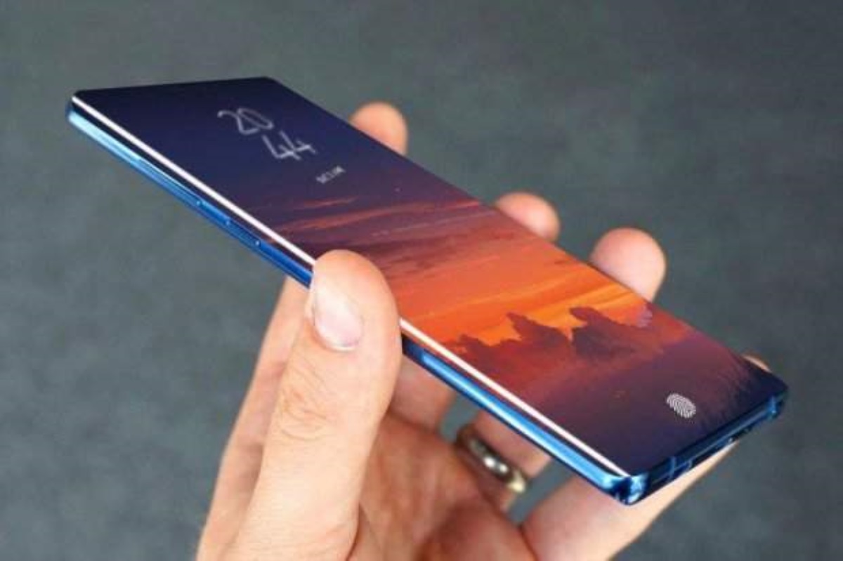 Samsung представила прототип смартфона с гибким экраном. Его можно сложить пополам