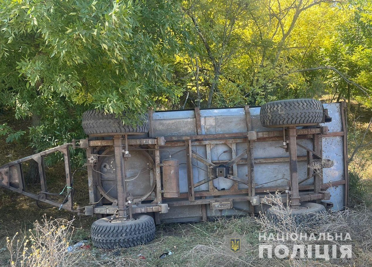 Под Одессой трактор попал в ДТП, погиб ребенок