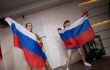 Стриптизерши использовали в качестве инвентаря российский флаг