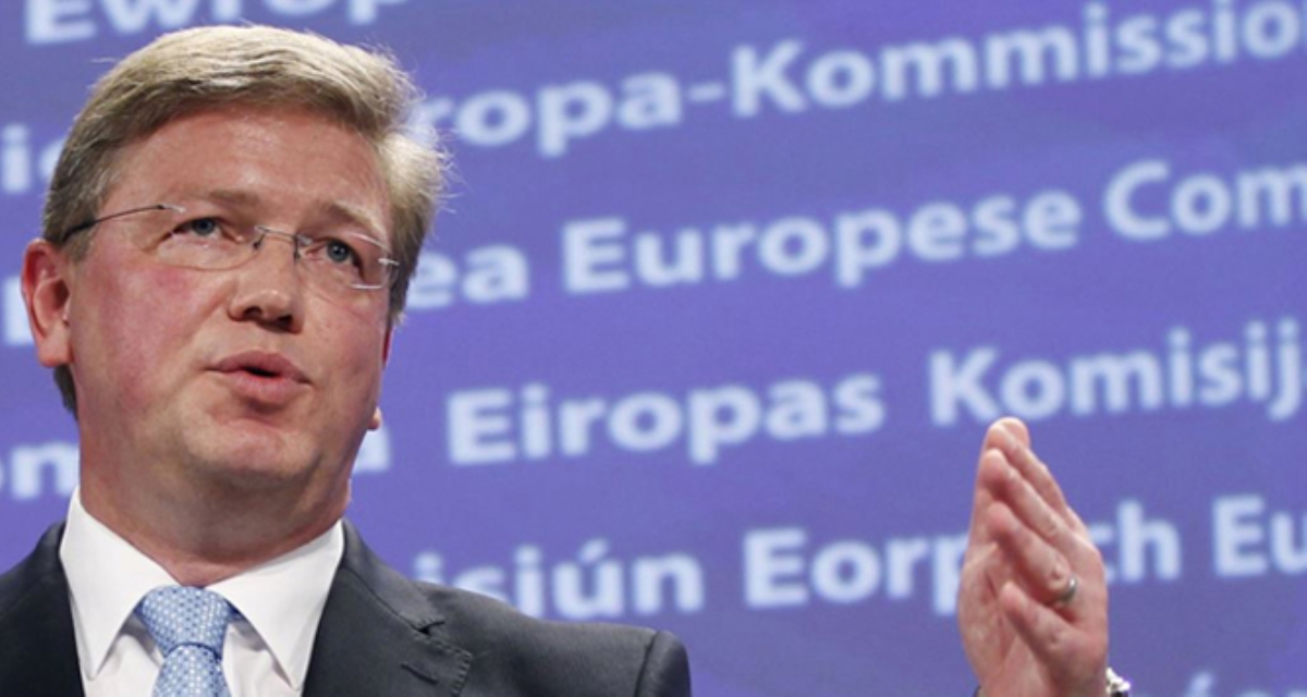Еврокомиссар Фюле: Экономическая часть Ассоциации с ЕС будет подписана вконце июня