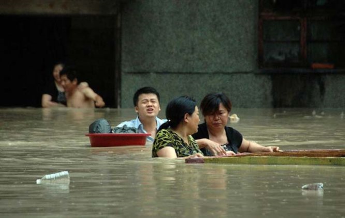 В Китае наводнения убили 126 человек