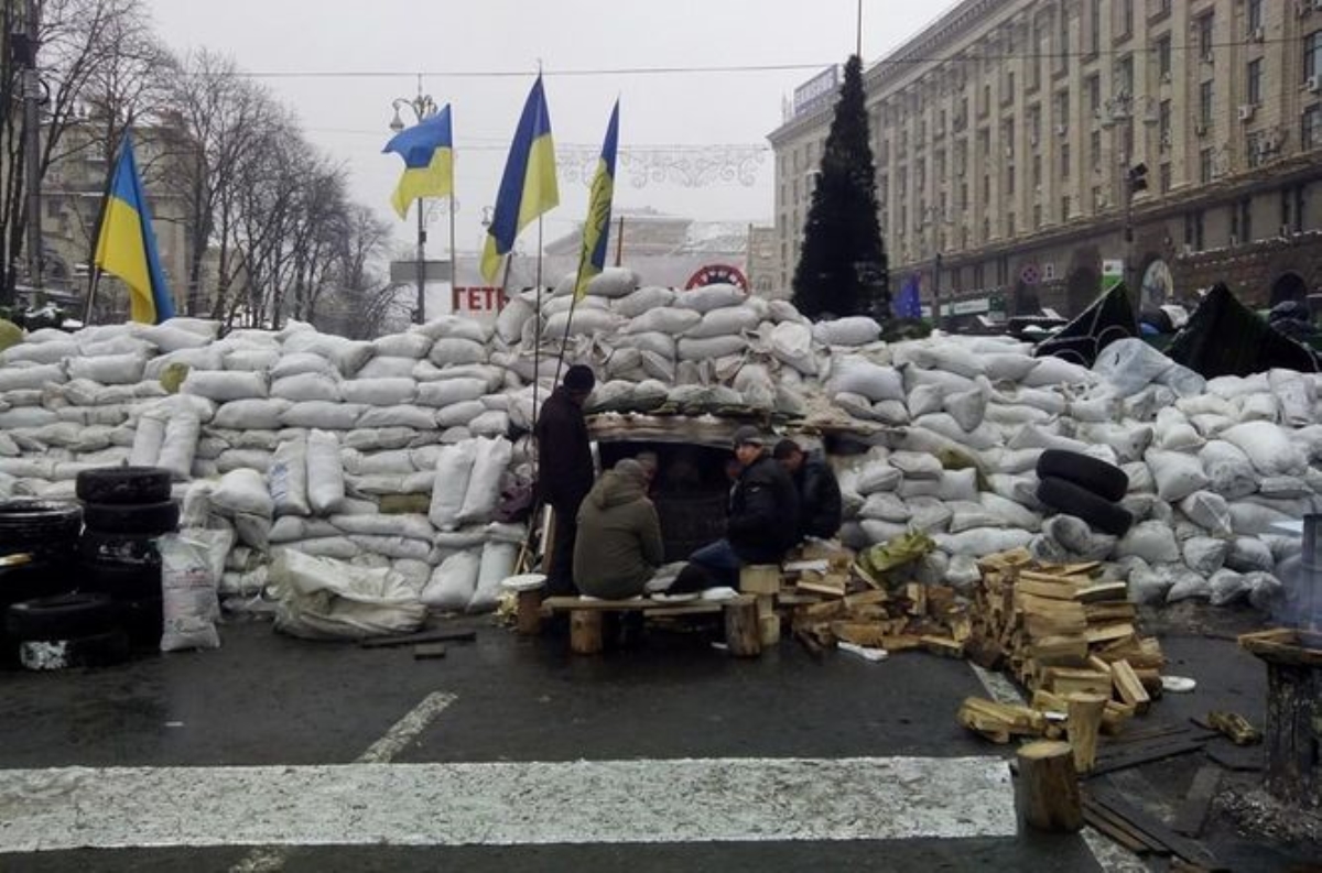 Вместо баррикады на Майдане появятся бетонные блоки