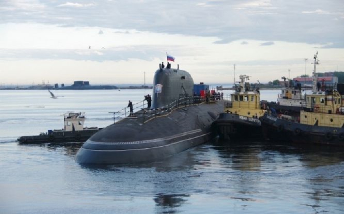 В РФ спустили на воду атомную подлодку нового поколения «Ясень»
