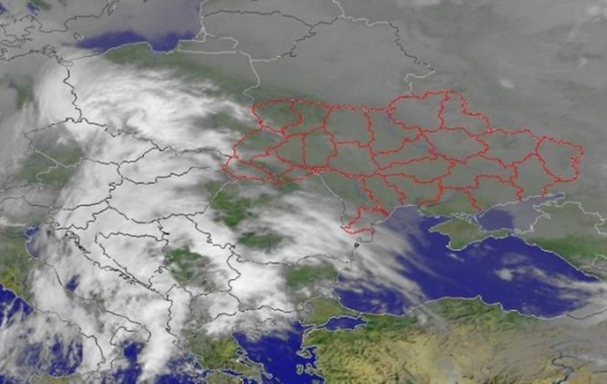 Ливни, град и грозы – в Украину «торопится» Балканский циклон