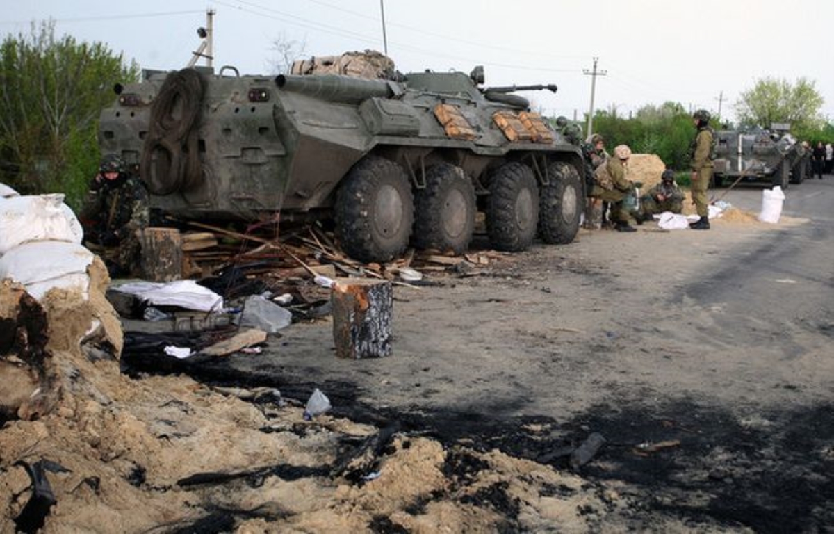 Под Краматорском уничтожен блокпост украинских военных: есть погибшие