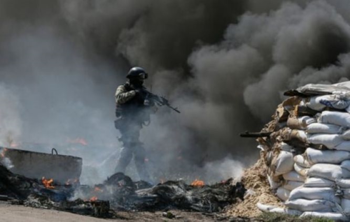 Украинские военные нашли и ликвидировали тайный штаб террористов в Славянске