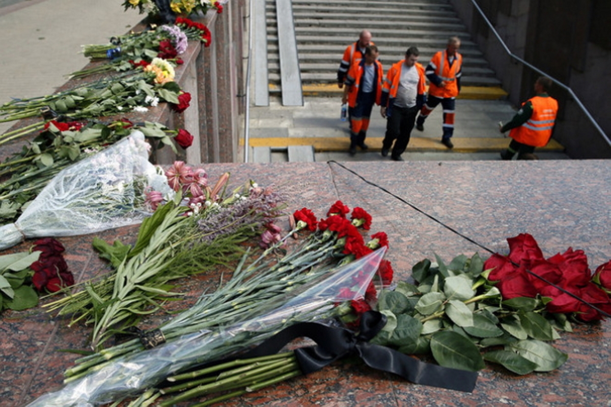 В московском метро погибла гражданка Украины