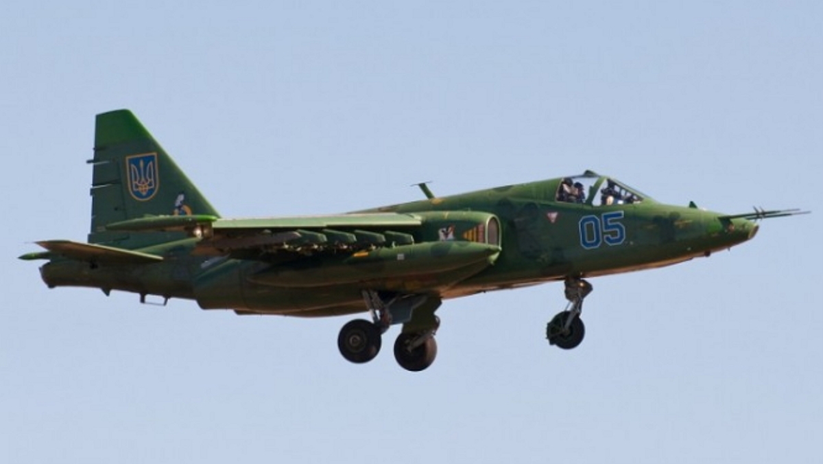 Российский самолет сбил украинский СУ-25 - СНБО