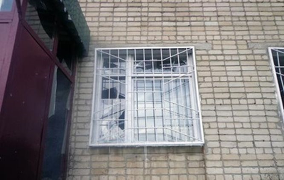 В Харьковской области у комиссариата что-то взорвали