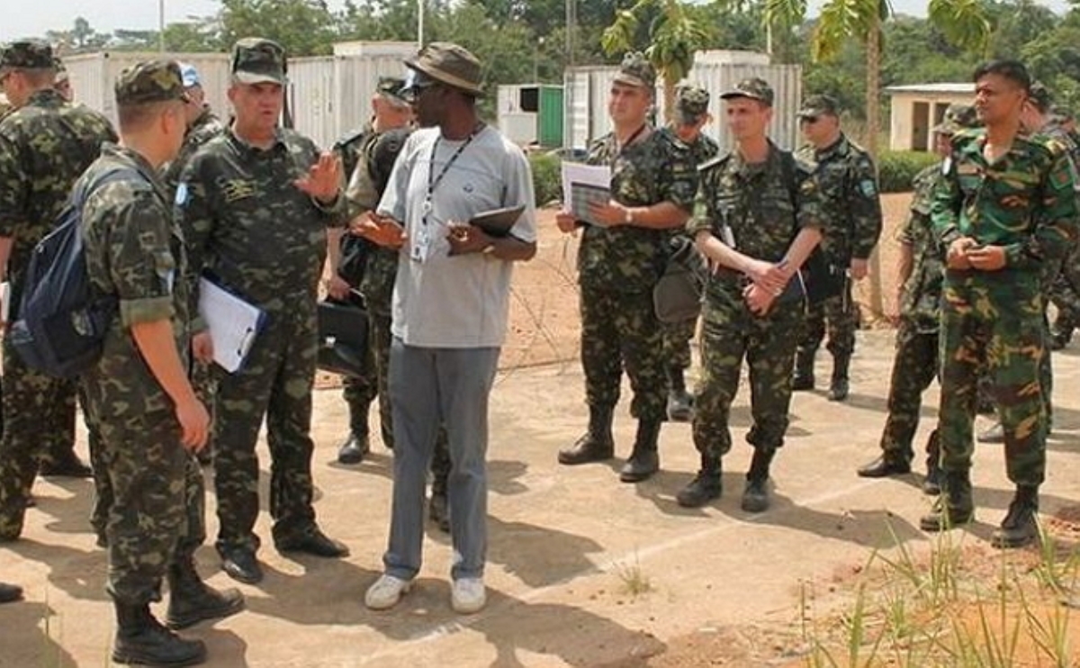 Украина в двадцатый раз направила в Либерию миротворцев