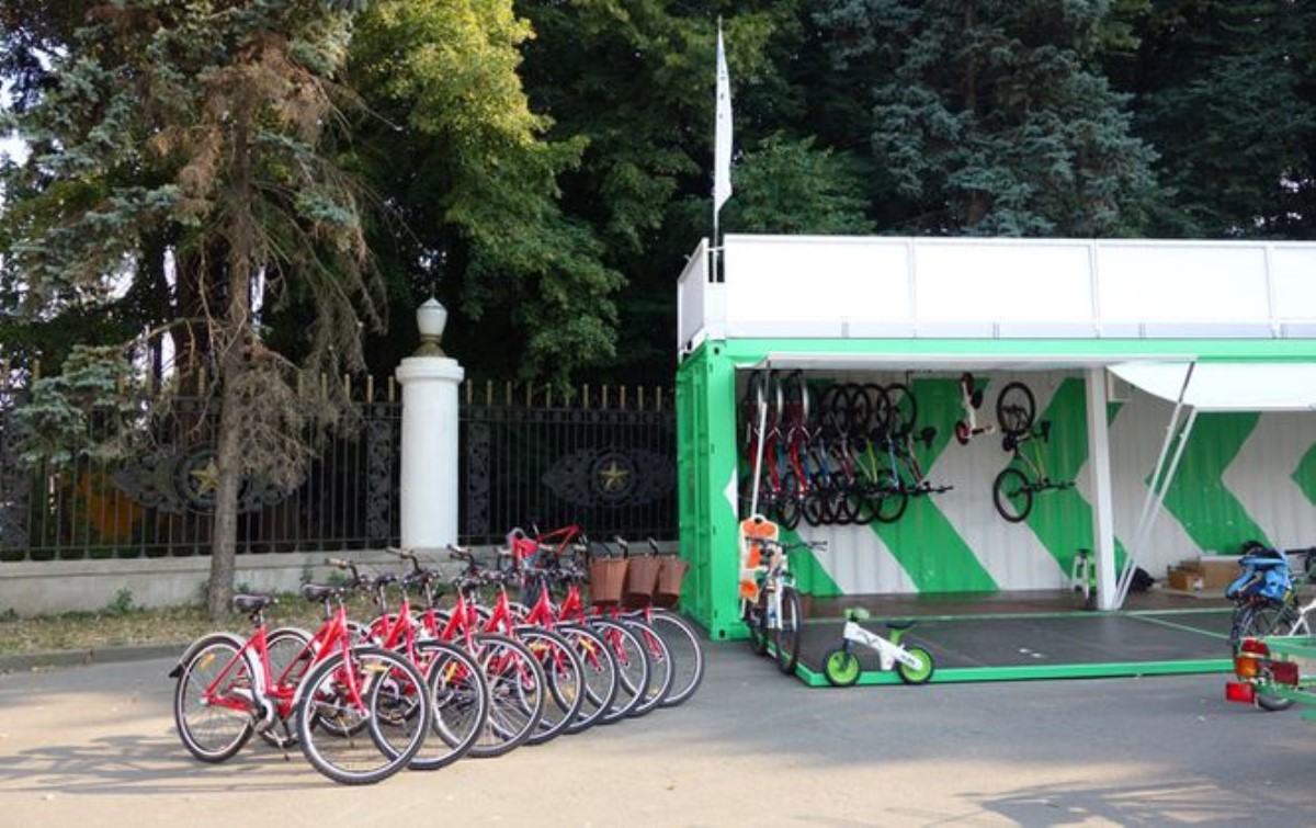В столице откроется первая велопарковка