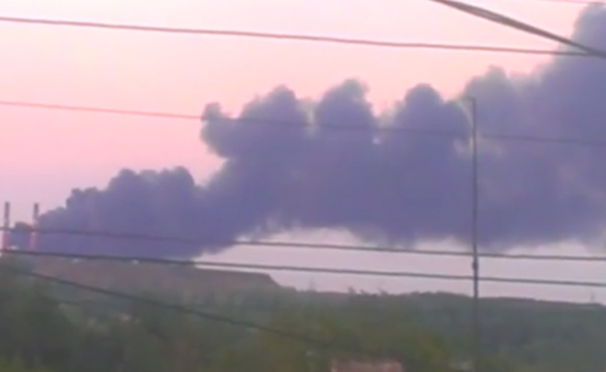 В Макеевке пожар: пылает коксохимический завод